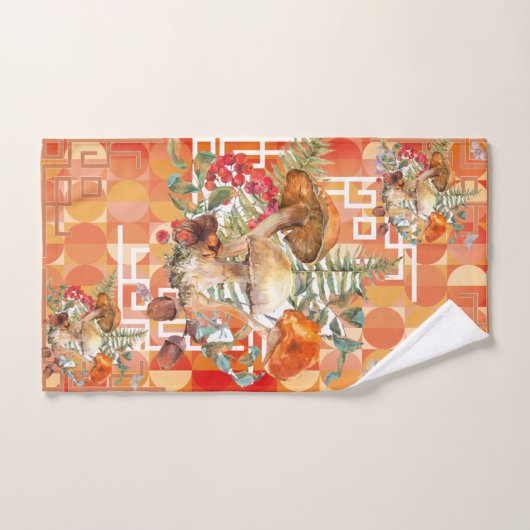 La recherche de serviettes pour champignons (Serviette à main)