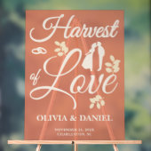 La récolte de l'amour | Mariage de automne Boho Bi (Neutre)