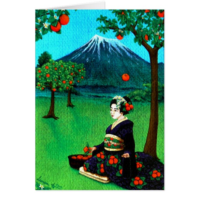 "La récolte orange " (Devant)