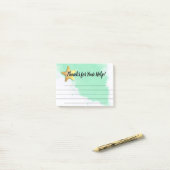 La récompense de post-it de reconnaissance des (Sur un bureau)