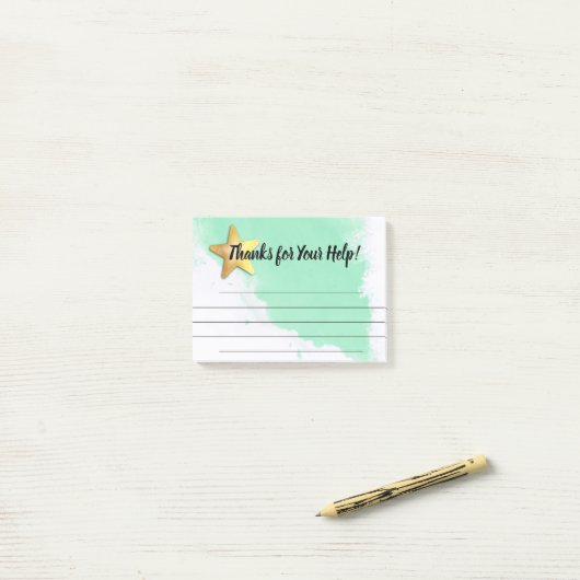 La récompense de post-it de reconnaissance des (Sur un bureau)