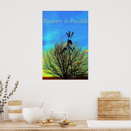 La récupération est possible Motivation Poster (Cuisine)