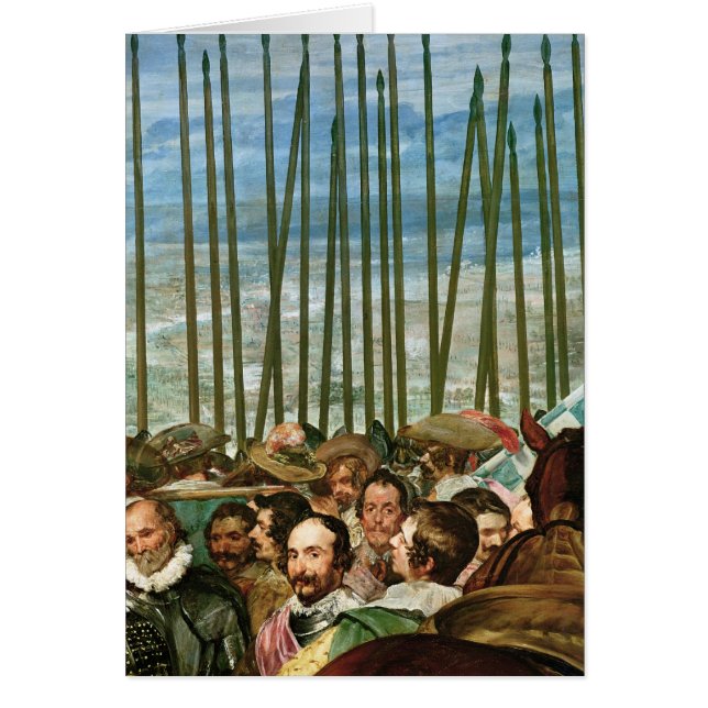 La reddition de Breda, coordonnée des soldats (Devant)