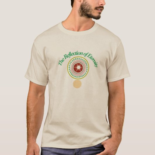 : "La Réflexion de l'éternité" T-shirt - Cercle De (Devant)