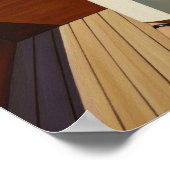 LA REGATIÈRE (de zeilster) Poster (Hoek)