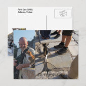 La règle du chat dans la carte postale Ephesus (Devant / Derrière)