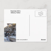 La règle du chat dans la carte postale Ephesus (Dos)