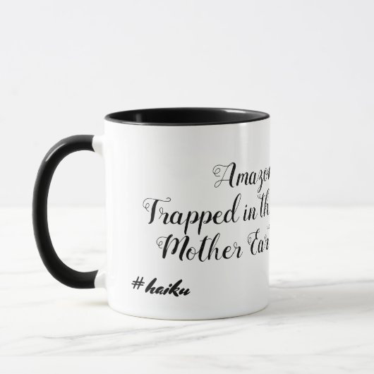 La reine Amazonie Haiku Mug (Gauche)