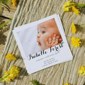 La reine de POOP est arrivée Faire-part de naissan