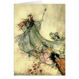 La reine des fées d'Arthur Rackham