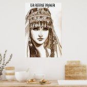 LA REINE DIHYA POSTER (Keuken)