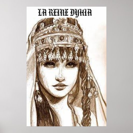 LA REINE DIHYA POSTER (Voorkant)