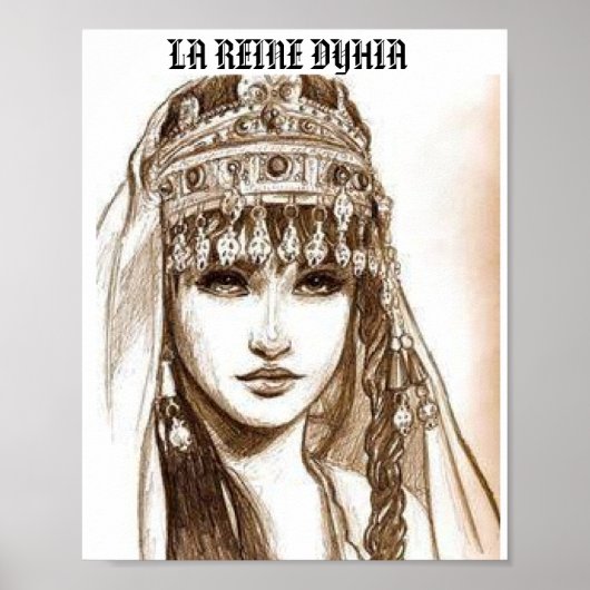 LA REINE DIHYA POSTER (Voorkant)
