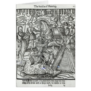 La Reine Elizabeth I à une chasse à mâle
