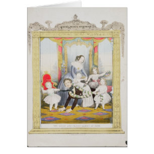 La reine et le prince Albert à la maison