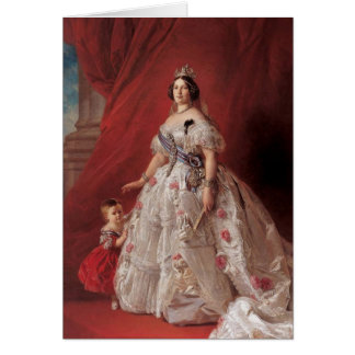 La Reine Isabella II de l'Espagne