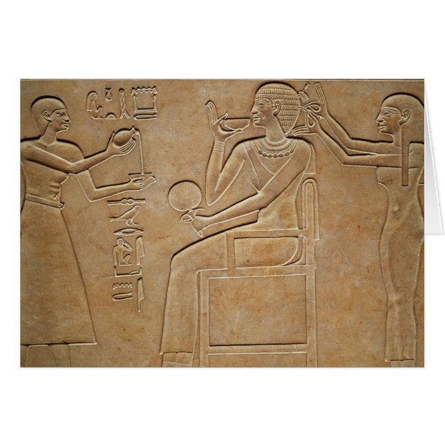 La Reine Kawit à sa toilette (Devant horizontal)