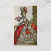 La Reine Marie Antoinette - carte de visite (Devant)