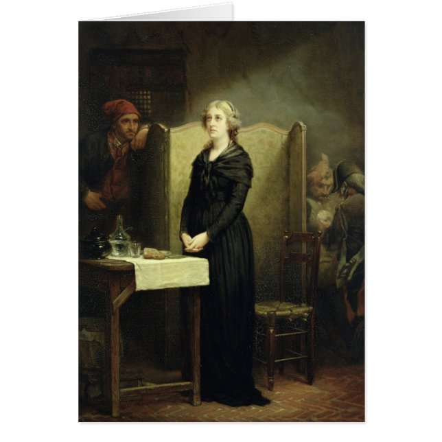 La Reine Marie Antoinette dans le Conciergerie (Devant)