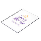 La Reine se lèvent carnet (Côté gauche)