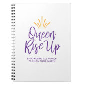 La Reine se lèvent carnet (Devant)