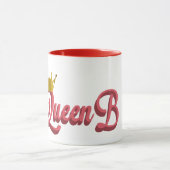 La Reine tasse rose et noire de B (Centre)