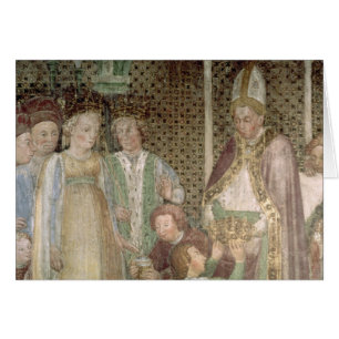 La Reine Theodolinda et pape Gregory le grand