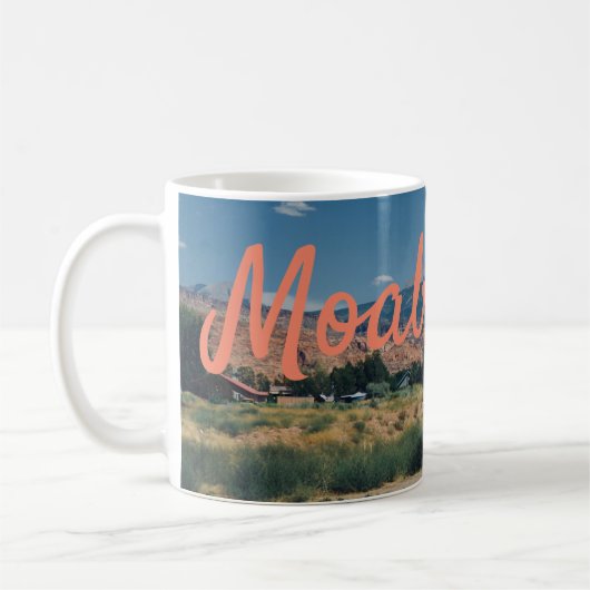 La remorque Moab Utah dans le désert Mug (Gauche)