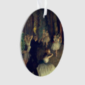 La répétition du ballet sur scène, par Degas : (devant)
