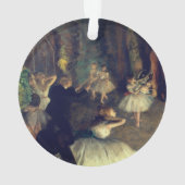 La répétition du ballet sur scène, par Degas : (dos)