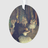 La répétition du ballet sur scène, par Degas : (devant)
