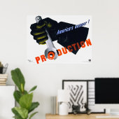 La réponse de l'Amérique - Affiche de production (Bureau à domicile)