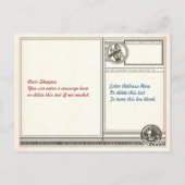 La réponse est Carte postale Café (Dos)