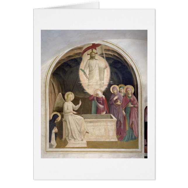 La résurrection du Christ et des femmes pieuses à (Devant)