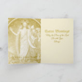 La Résurrection du Christ Jésus (SAU 041) Carte (Intérieur)