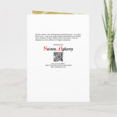 La Résurrection du Christ Jésus (SAU 041) Carte (Dos)