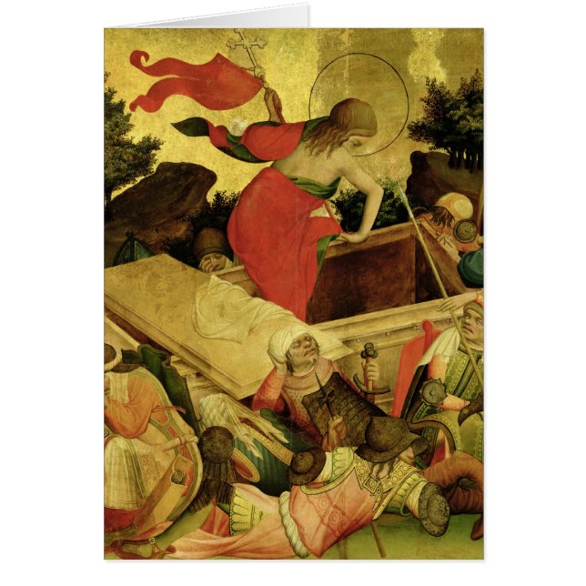 La résurrection, panneau d'autel de St Thomas (Devant)