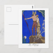 La Retour Mode Bord van George Barbier Briefkaart (Voorkant / Achterkant)