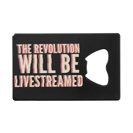 La révolution sera livestreamed (Devant (Horizontal))