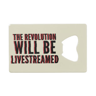 La révolution sera livestreamed