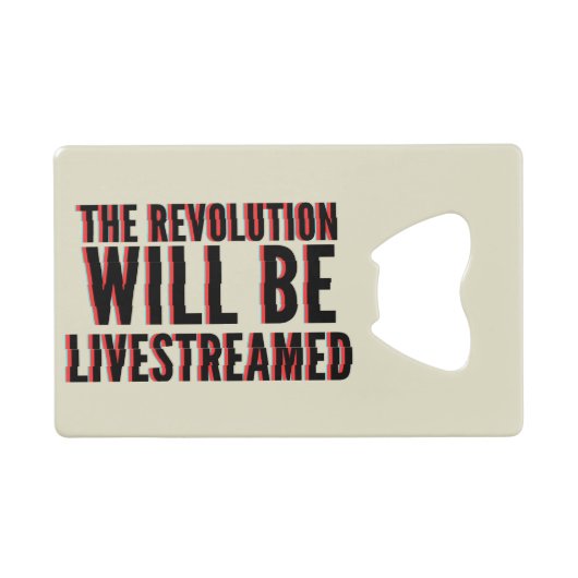 La révolution sera livestreamed (Devant (Horizontal))