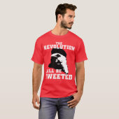 La révolution sera T-shirt gazouillé (Devant entier)