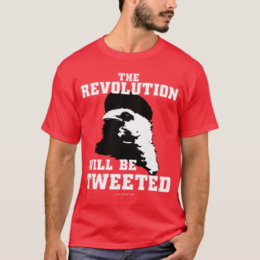 La révolution sera T-shirt gazouillé (Devant)