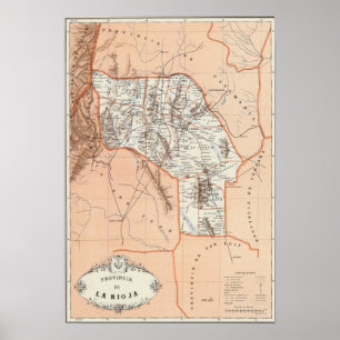 La Rioja, Argentinië Poster
