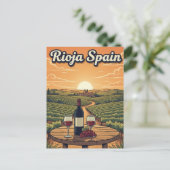 La Rioja Spain Travel Briefkaart (Staand voorkant)
