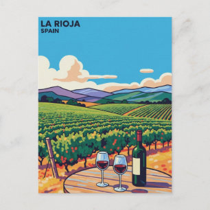 La Rioja Spanje Reizen Briefkaart