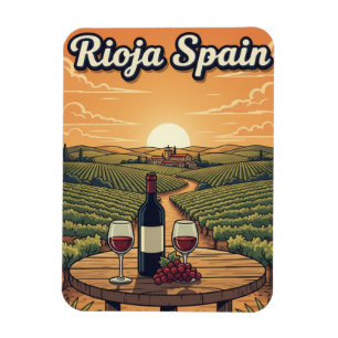 La Rioja Spanje Reizen Magneet