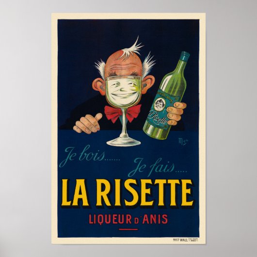La Risette France Poster vintage 1926 (Devant)