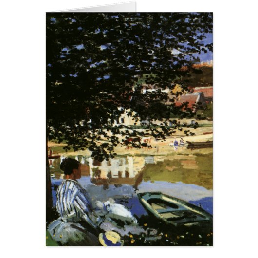 La rive de la Seine, Bennecourt par Claude Monet (Devant)