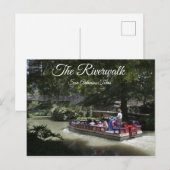 La Riverwalk San Antonio, Texas Carte postale (Devant / Derrière)